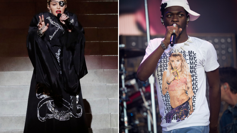That Time Madonna Met Lil Nas X and Drank his Beer