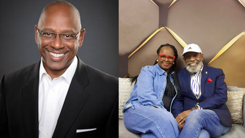 (L To R) "public servant, thought leader, and author of "In Defense of Public Service" Dr. cedric alexander "Let's Talk About it" Host The Turners