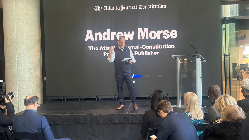 president and publisher of The Atlanta Journal-Constitution "Andrew Morse" 