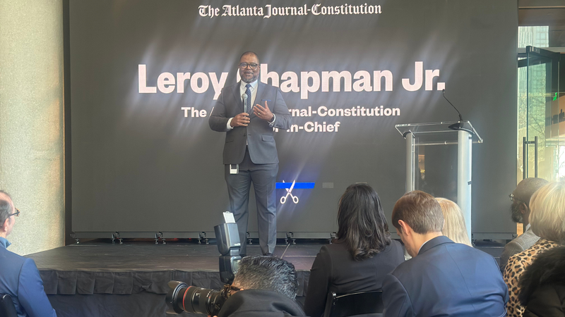 "Atlanta Journal-Constitution's Editor-in-Chief" Leroy Chapman Jr.