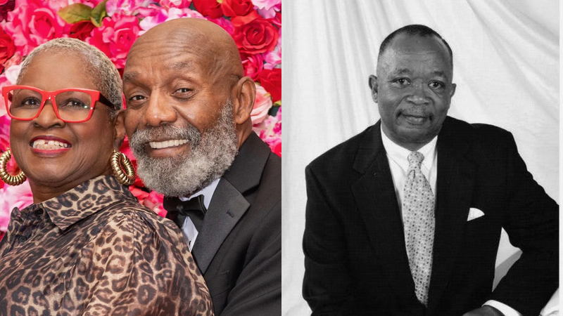 (L TO R) "Let's Talk About It With The Turners" Host The Turners "Exclusive Guest"  Jackie Robinson