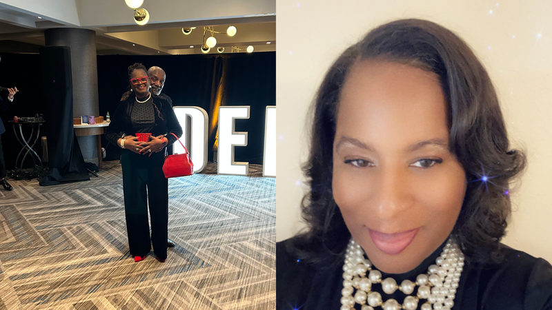 (L TO R) "Let's Talk About It With The Turners" Host The Turners" "licensed psychotherapist and theologian" Dr. Cherry DeVore Estelhomme