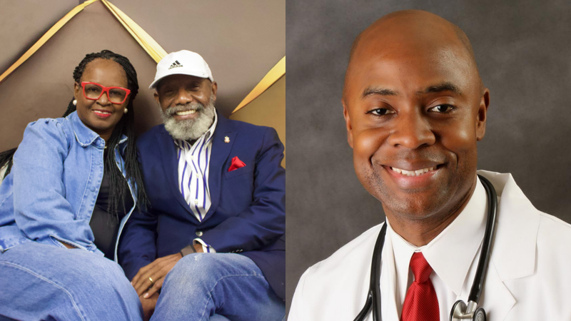 (L TO R" "Let's Talk About It With The Turners Host" The Turners "Exclusive Guest" Dr. Ira Robinson