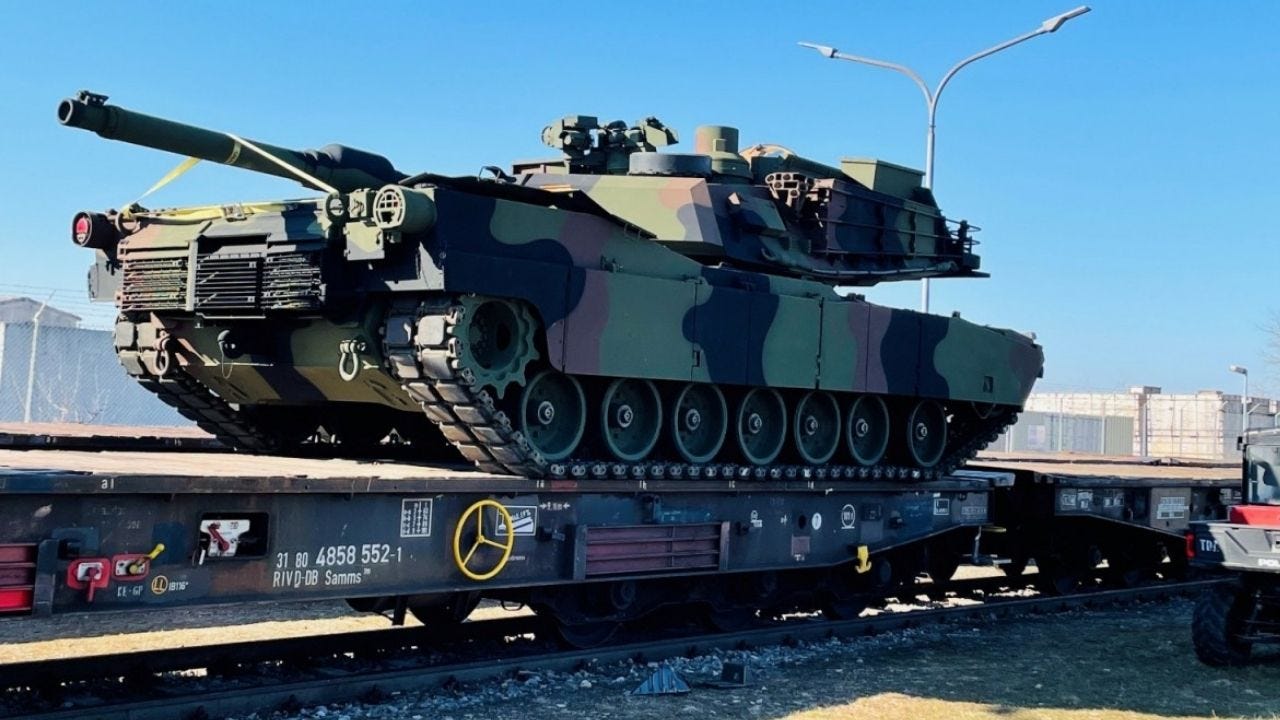 German rail used to mobilize strategic U.S. military reserves