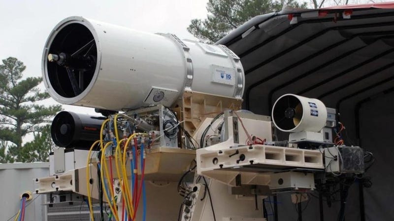 laser weapon