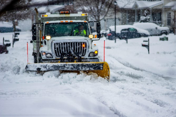 Winter Storm, Plow