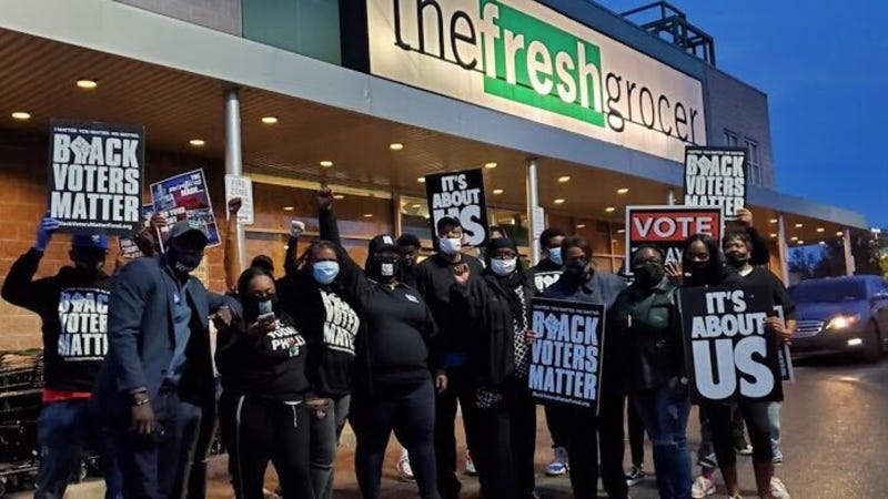 Get-out-the-vote efforts in Pennsylvania have been focused on the Black vote.