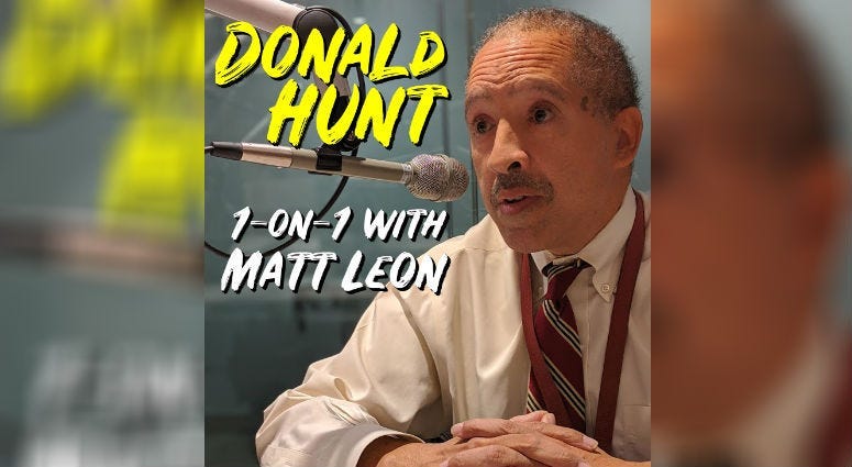 Donald Hunt at KYW Newsradio
