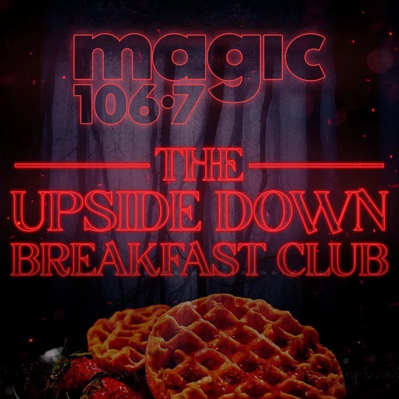 The Upside Down Breakfast Club