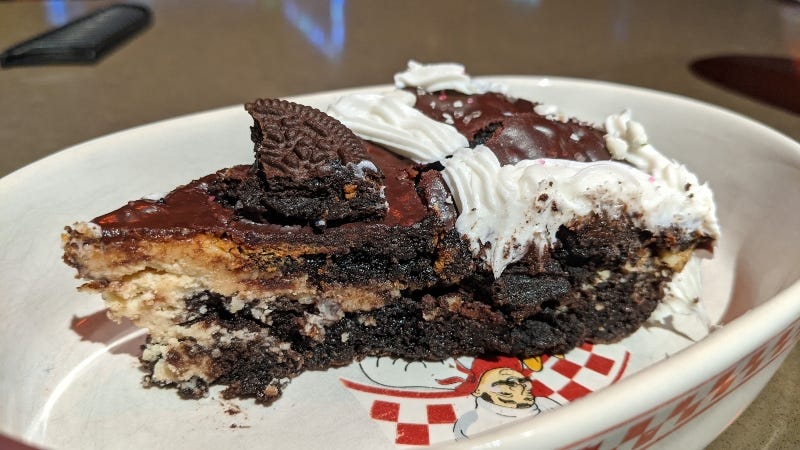 OREO Upside Down Cheesecake Brownie HR