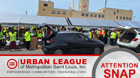 Urban League Food Distribution Event