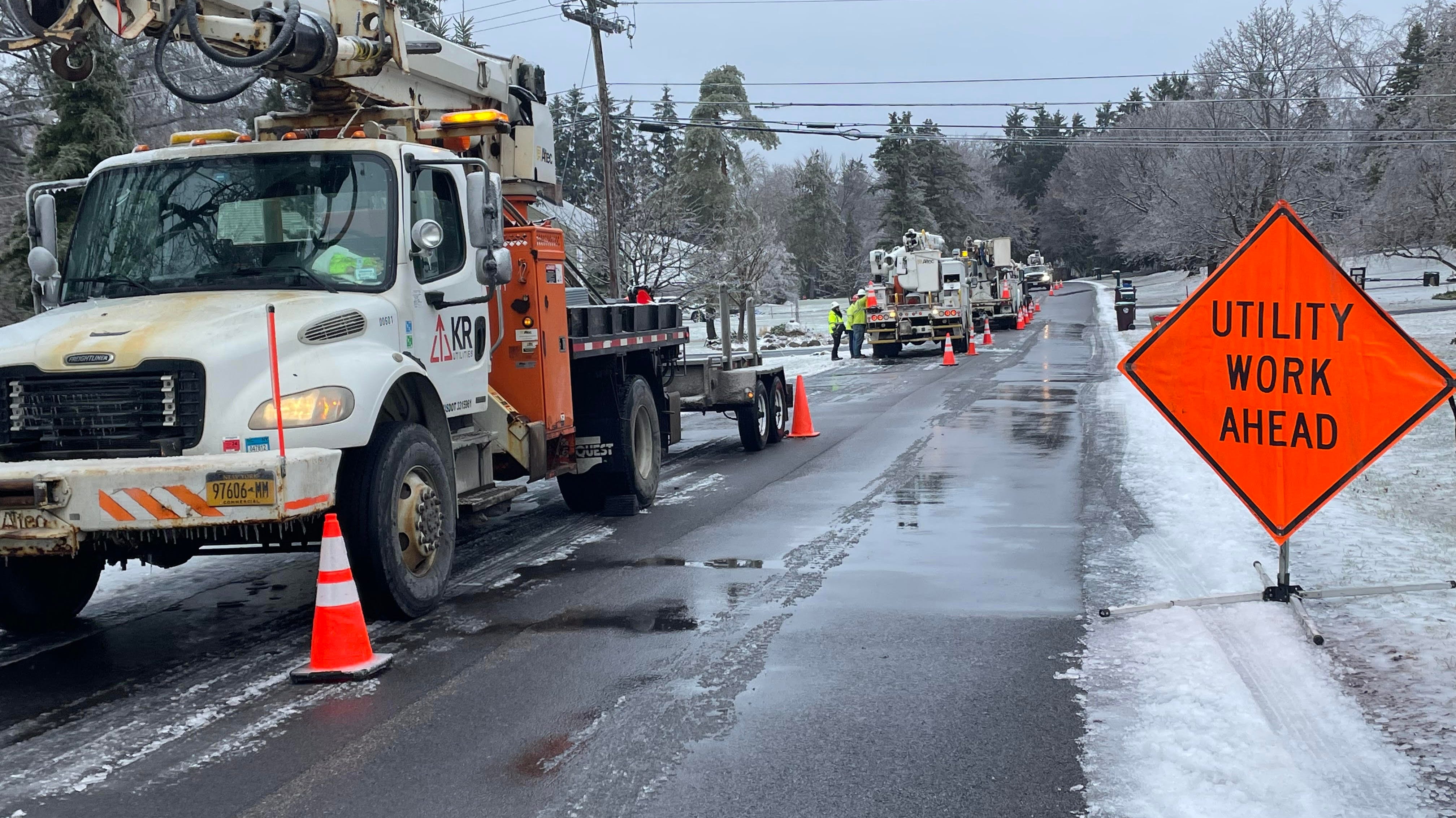 Update: Thousands remain without power as icy storm delivers a punch