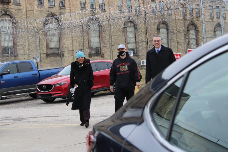 George DeJesus leaves the Michigan Reformatory
