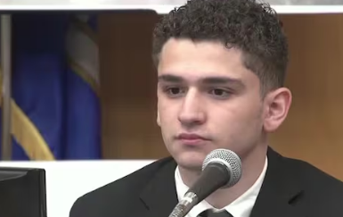 Raul Valle, 20, testified at the murder trial against him in Milford