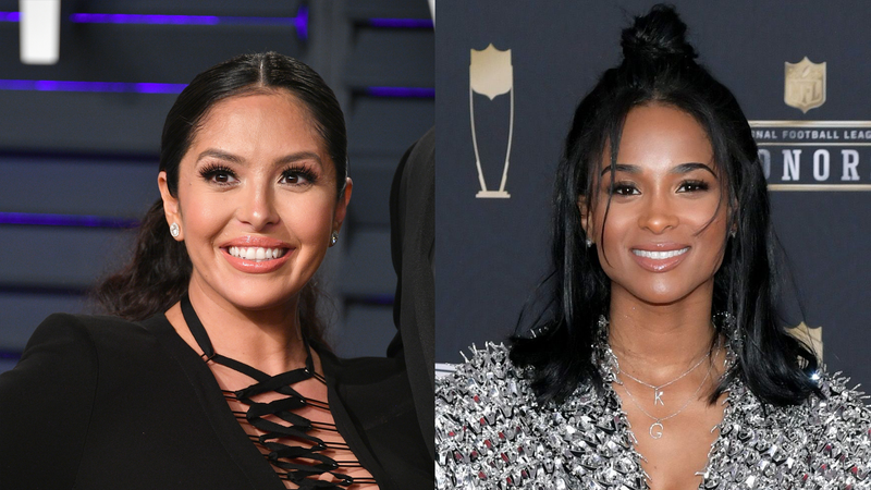 Vanessa Bryant and Ciara