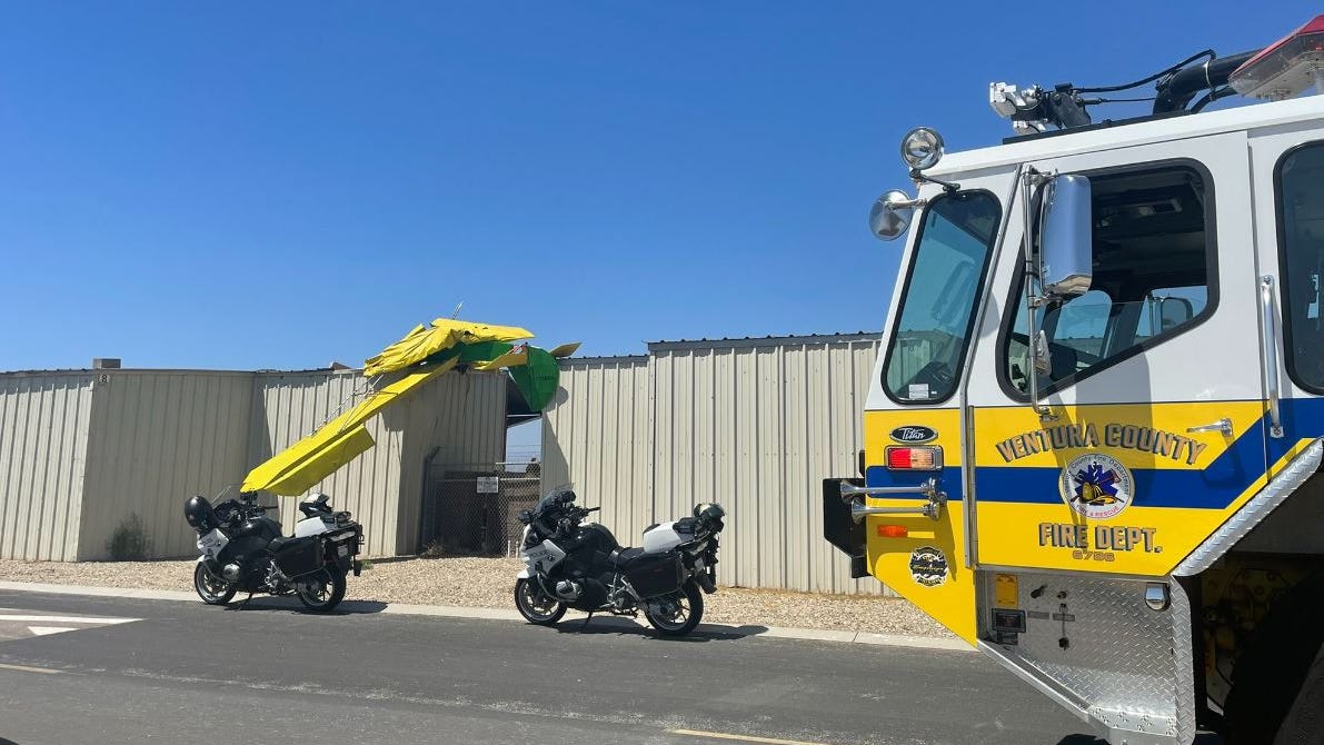 One person hospitalized following small plane crash at Camarillo Airport