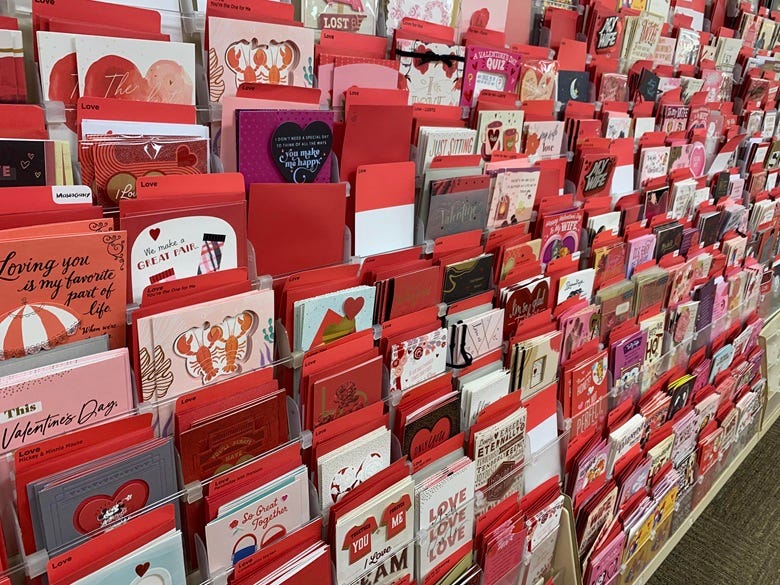 Valentine's Day cards