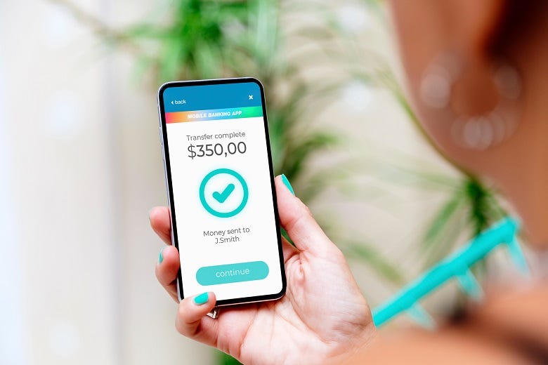 phone with Venmo app