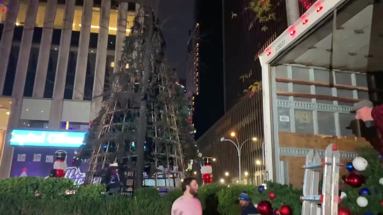 Adams blasts bail reforms that set free suspect in Fox News Christmas tree arson