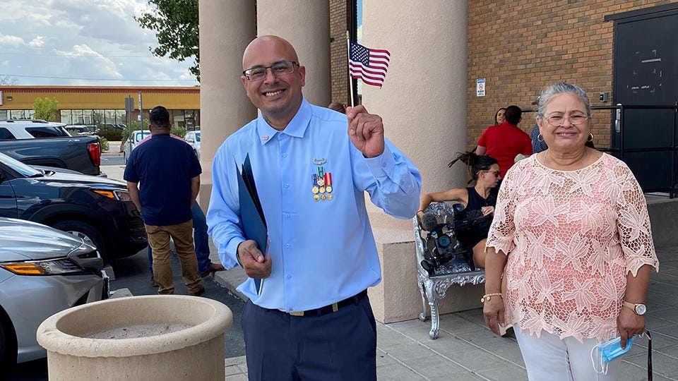 Deported Army veteran back in U.S. as an American citizen