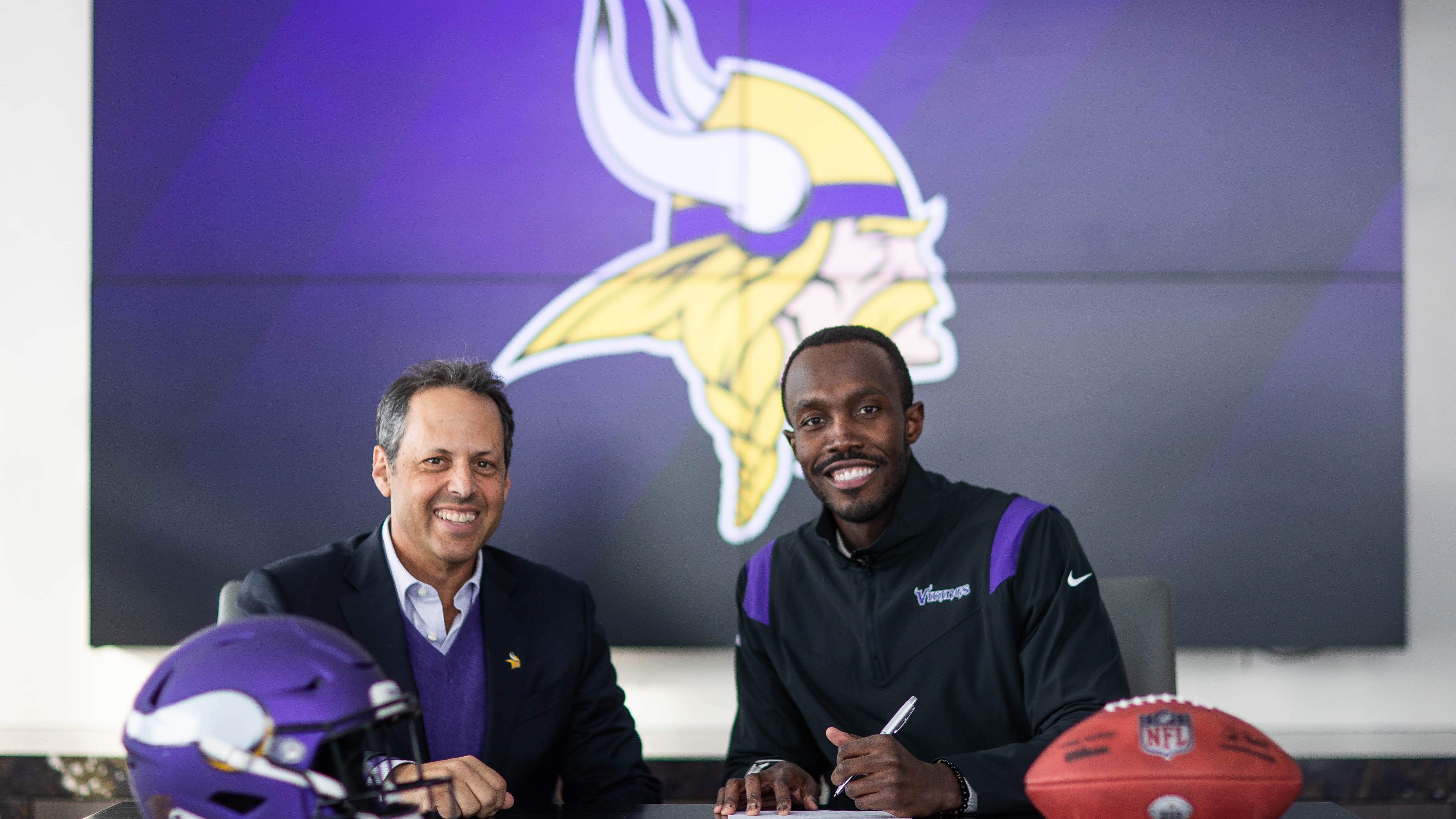 Vikings introduce new GM Kwesi Adofo-Mensah: "It was just an immediate fit"