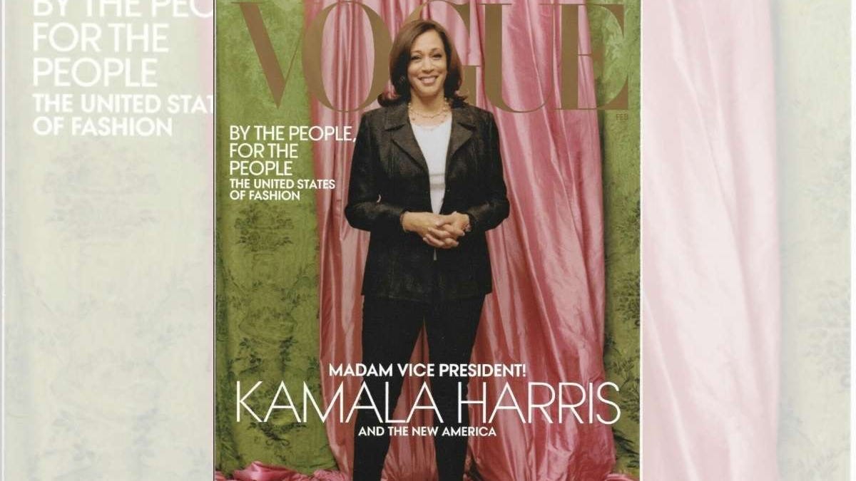 Here's Kamala Harris' chic new Vogue covers