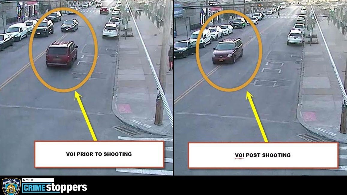 Van sought after teen boy, 3 men shot on Brooklyn street