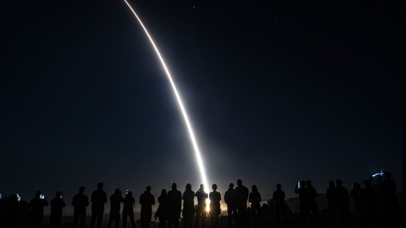 Unarmed Minuteman missile test-launched from California