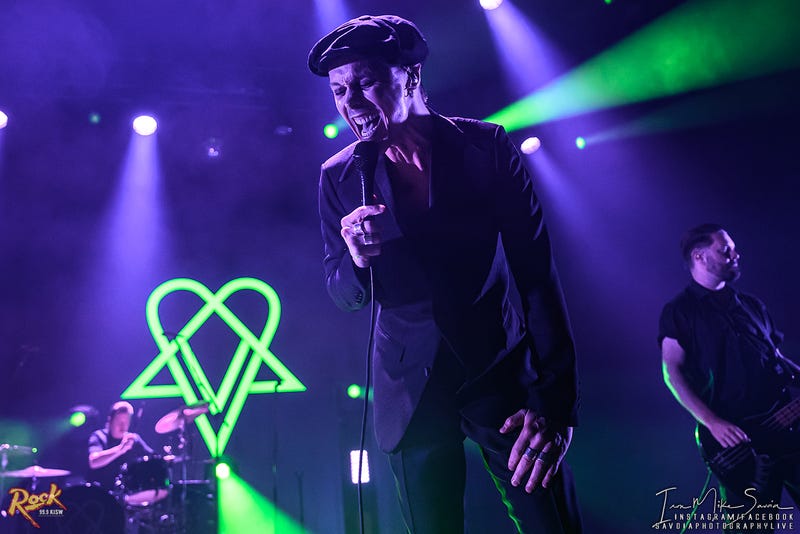VV - Ville Valo - Paramount Theatre - Seattle 10.16.23