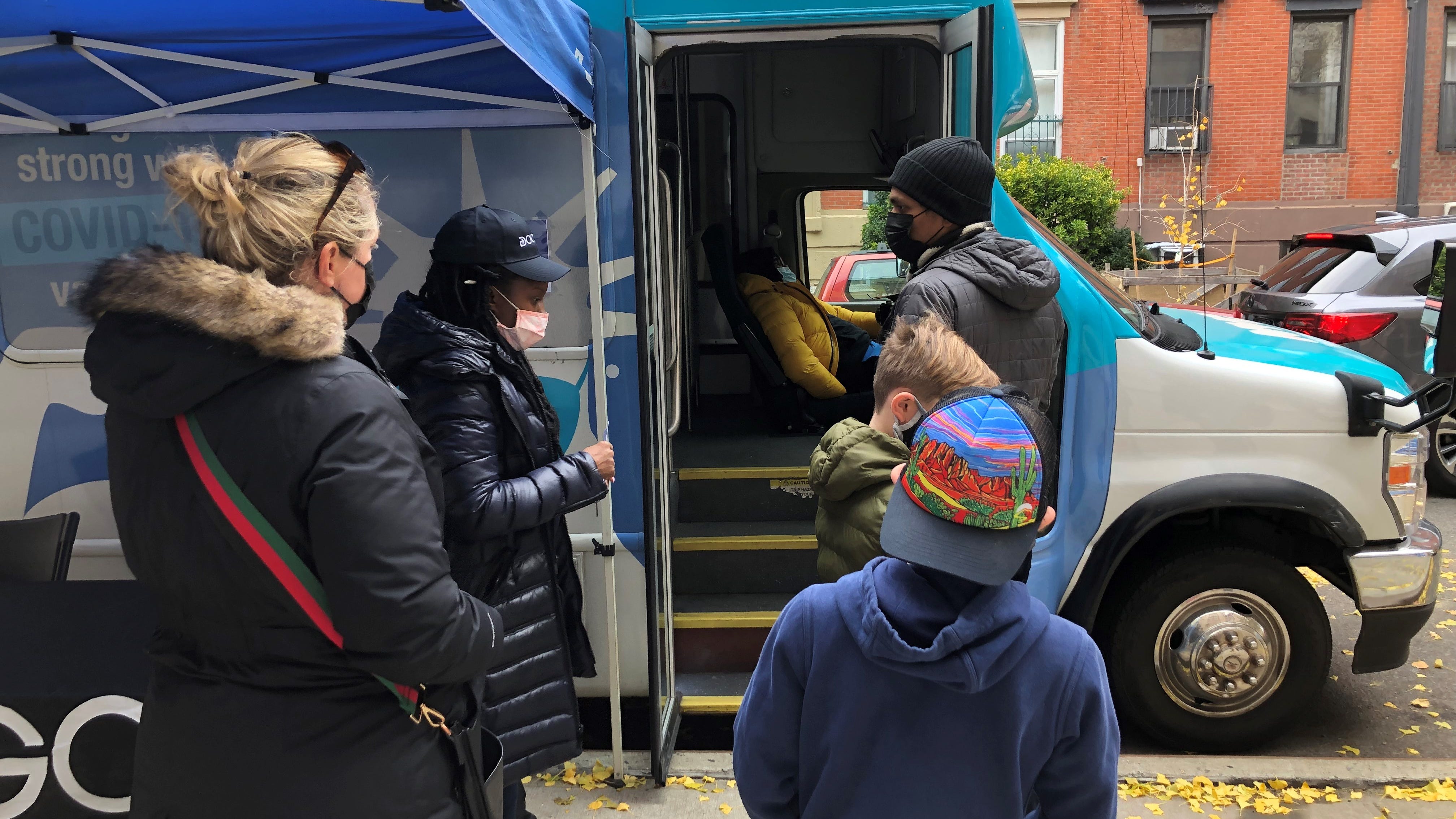 NYC public schools start offering 2nd shots of Pfizer's COVID vaccine to kids
