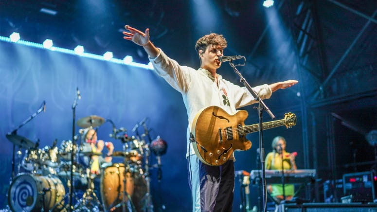 What's on the Menu for Vampire Weekend's Big Album Release Party?