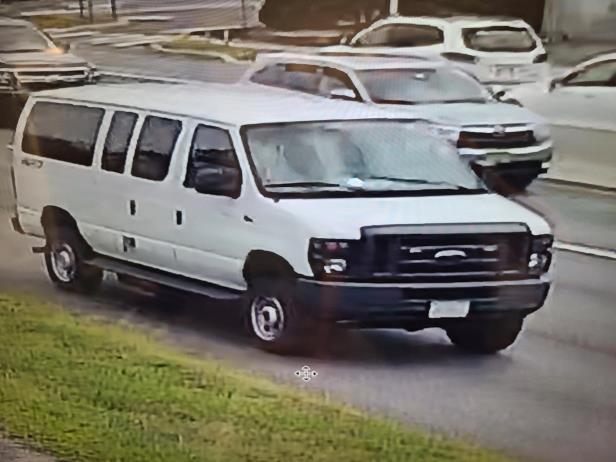 A van which Cherry Hill police believe is being driven by someone impersonating an officer.