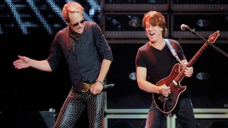 Long lost Van Halen music video at Italian dinosaur park unearthed