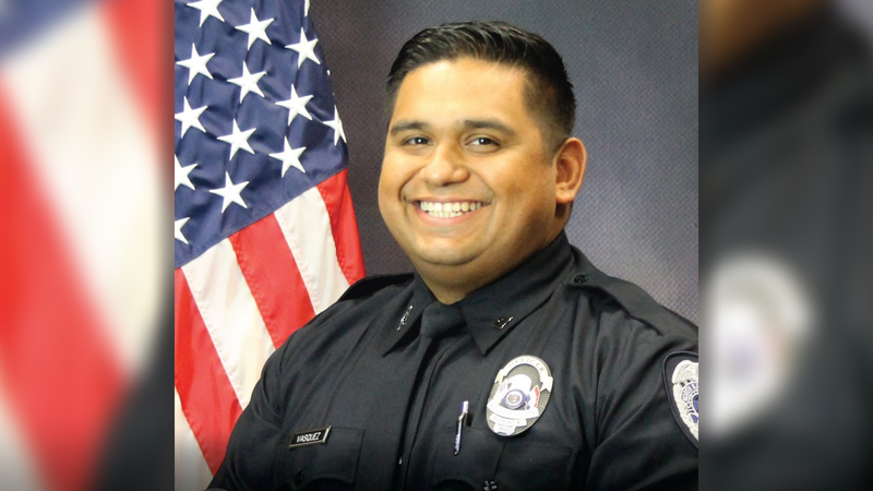 North Kansas City police officer Daniel Vasquez
