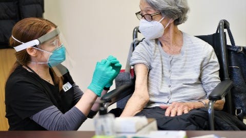 Biden signs bill allowing VA to vaccinate all veterans, caregivers and families