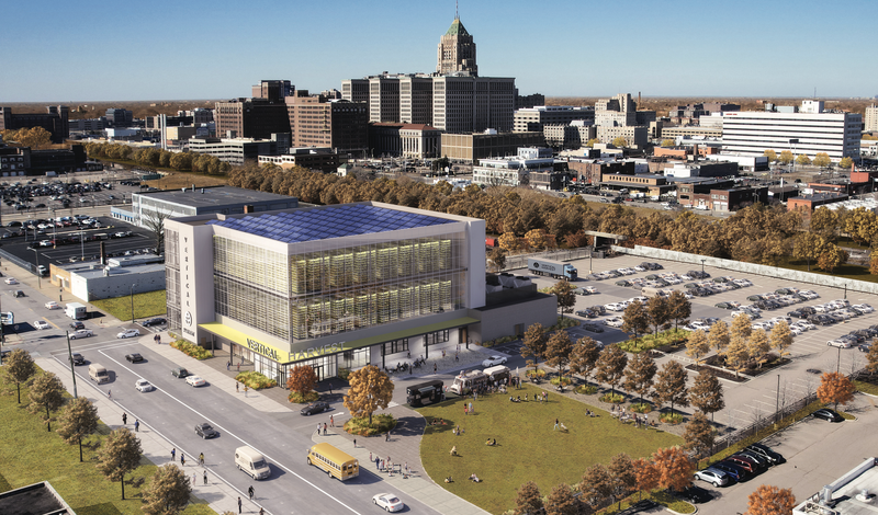 Bedrock is teaming up with indoor farming company, Vertical Harvest, to explore the development of vertical farming infrastructure within Detroit.