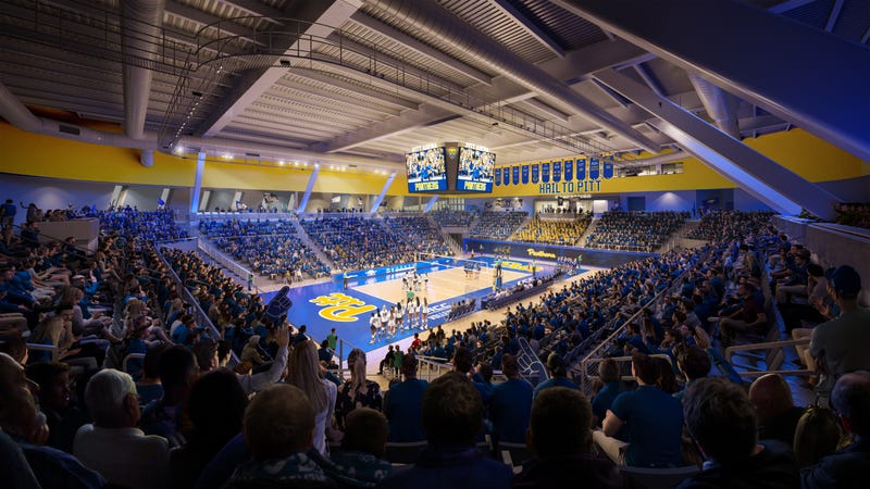 Victory Heights volleyball arena