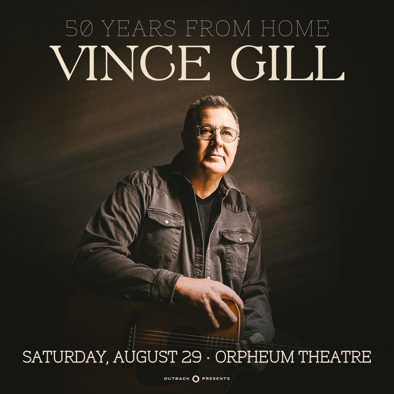 Vince Gill | ORPHEUM THEATRE | AUG. 29
