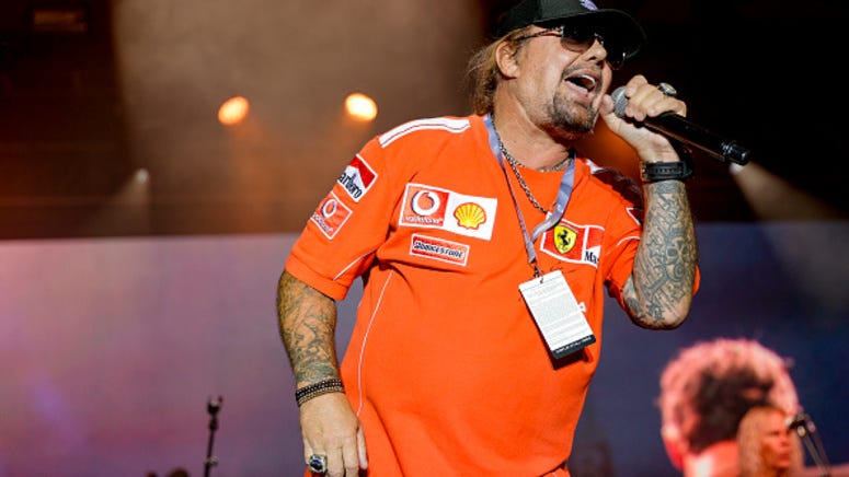 Watch the fall off stage that broke 'a few ribs' for Mötley Crüe's Vince Neil