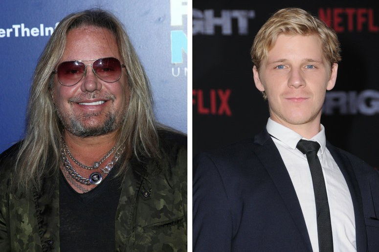 Vince Neil and Daniel Webber
