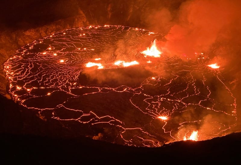 Hawaii's Kilauea volcano erupts for the first time in nearly a year