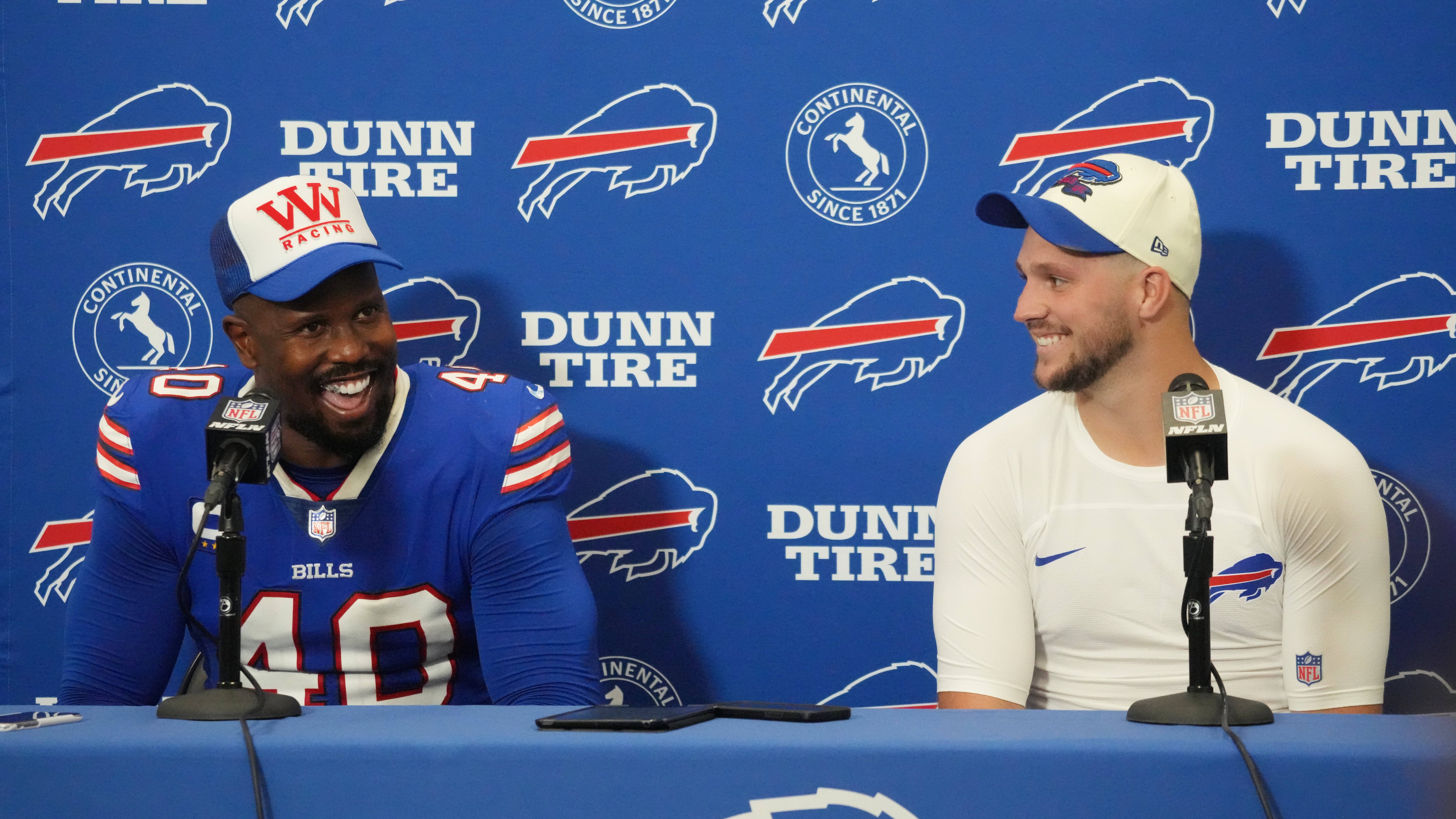Report: Bills restructure contracts of Josh Allen, Von Miller