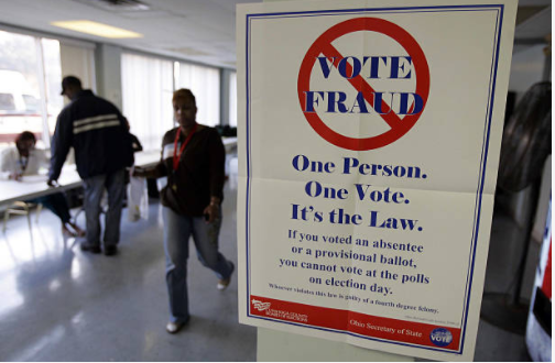 Allegations of "widespread voter fraud" in the presidential election