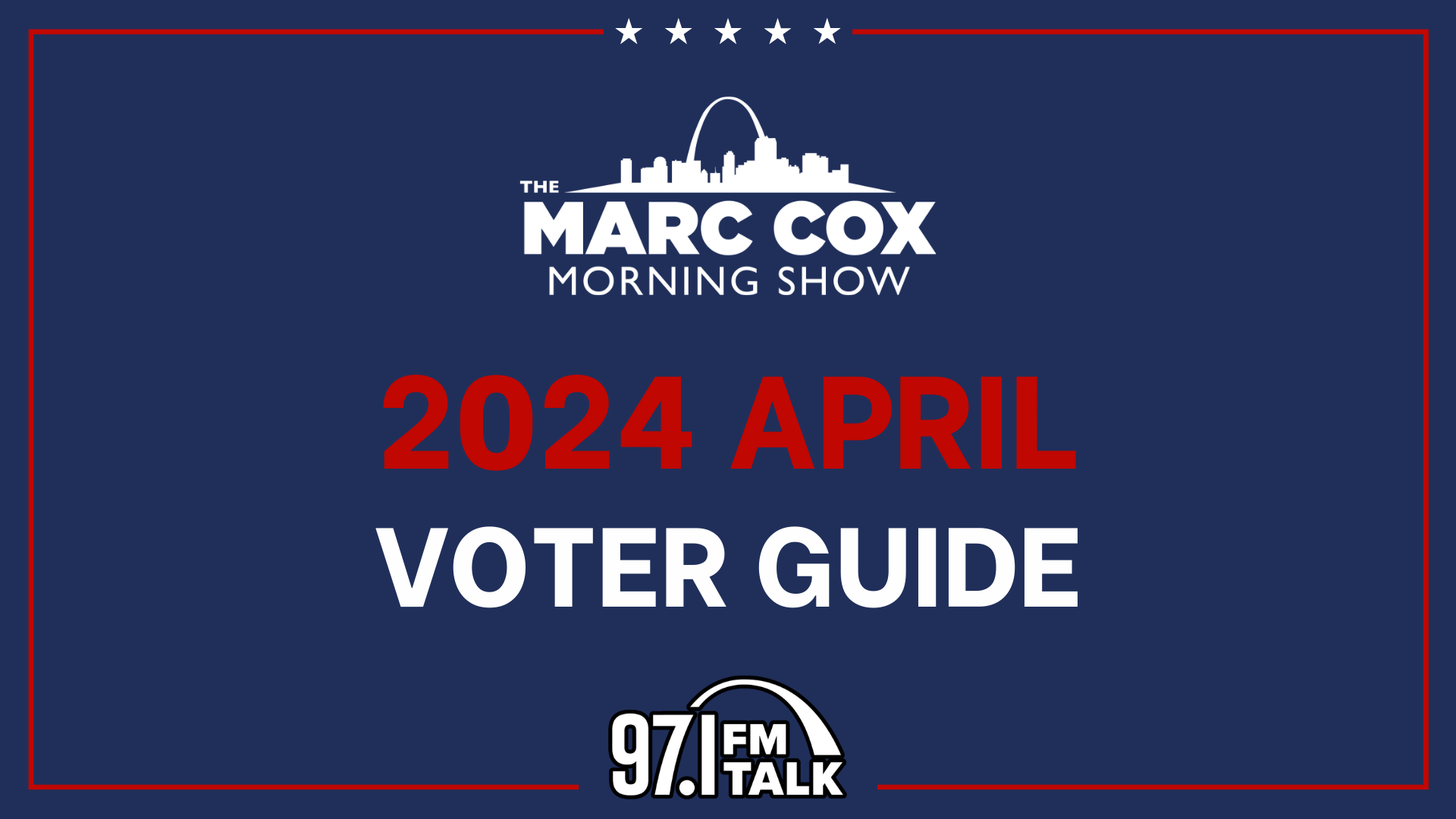 Marc Cox's 2024 April Voter Guide