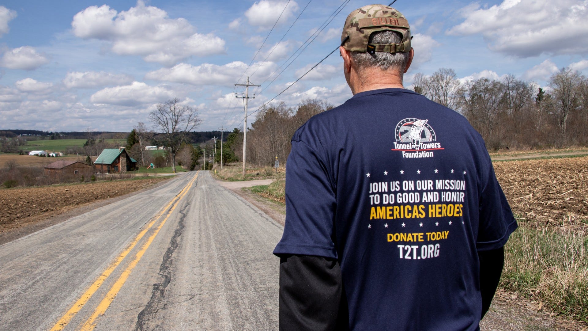 A 537-mile walk in order to Never Forget 9/11 victims