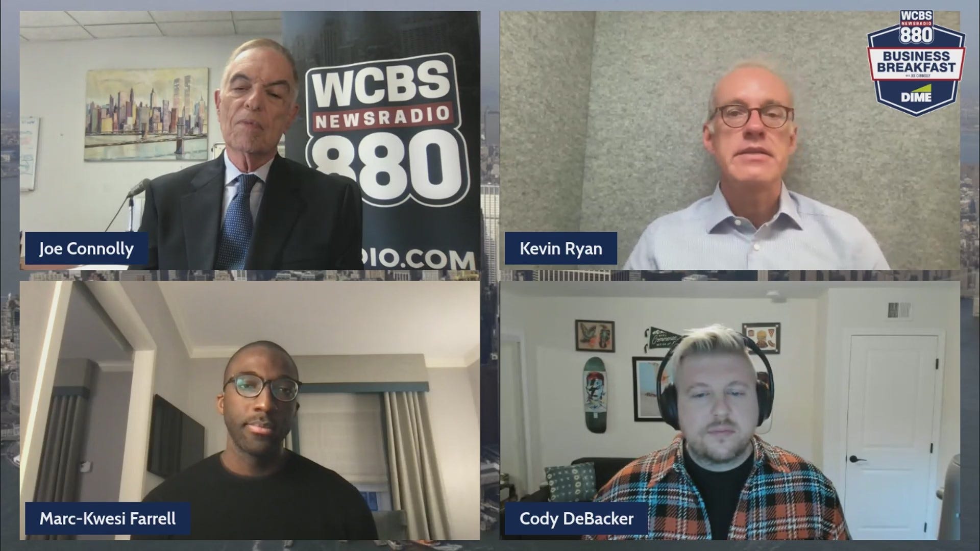 Fall 2021 WCBS Virtual Business Breakfast: Building Back Stronger