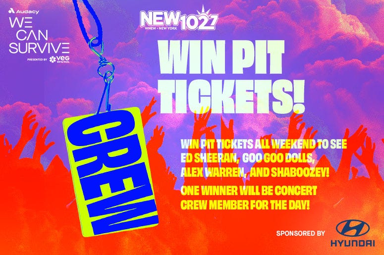 Listen for a Chance to Win Pit Tickets to We Can Survive