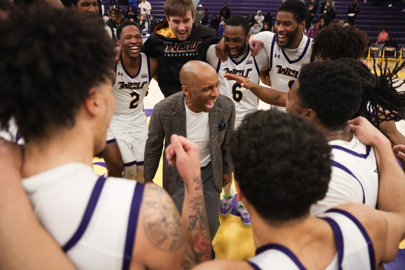 West Chester University men's basketball head coach Damien Blair