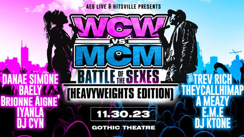 WCW vs MCM Battle of the Sexes - Heavyweights Edition