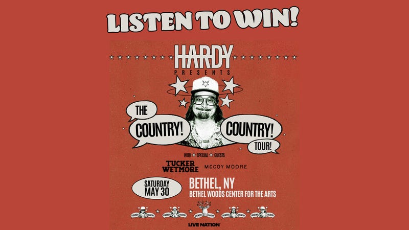 Hardy is Coming to Bethel Woods